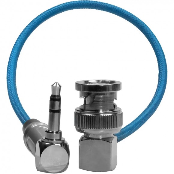Kondor Blue 10" BNC to 3.5mm Right Angle Time Code Cable